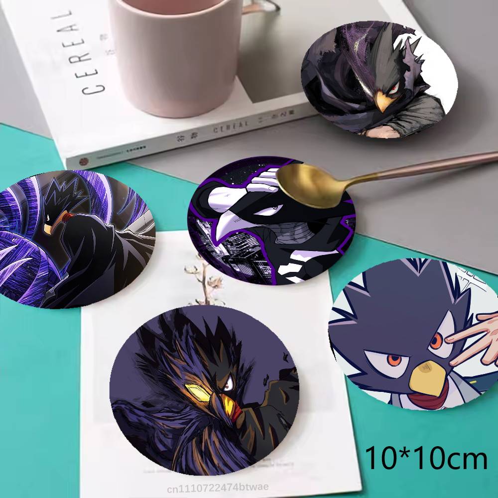 T And Tea Coffee - Posavasos de madera MHA T-Tokoyami Fumikage,