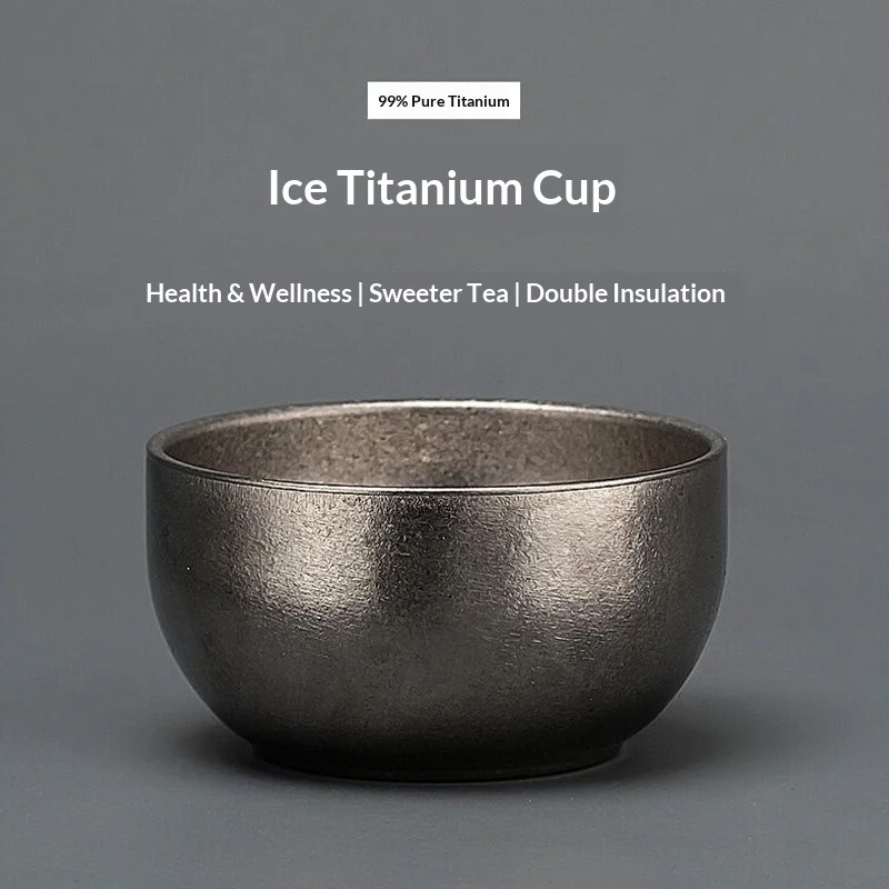Coffee Tea Set Up - Taza de Té Pequeña de Titanio