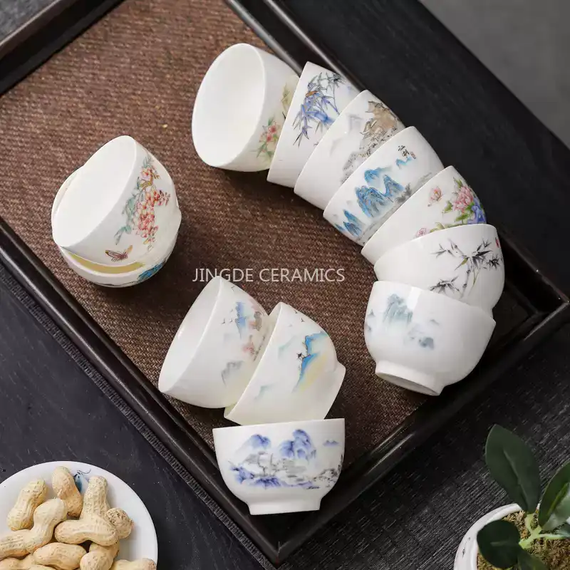 Coffee Tea Set Up - Juego de 4 Tazas de Té