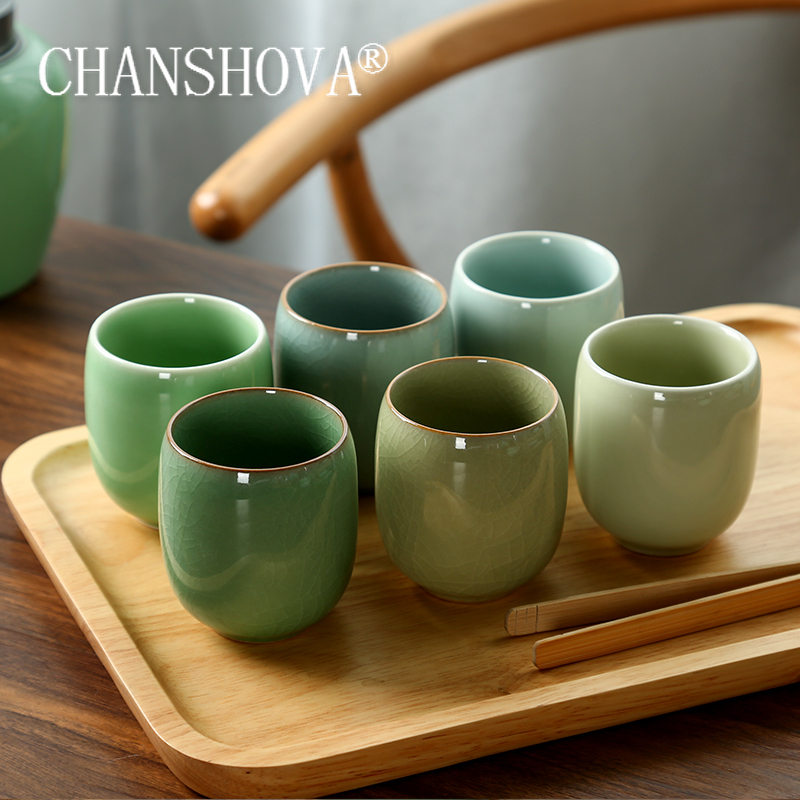 Coffee Tea Set Up - CHANSHOVA-Juego de tazas de té de