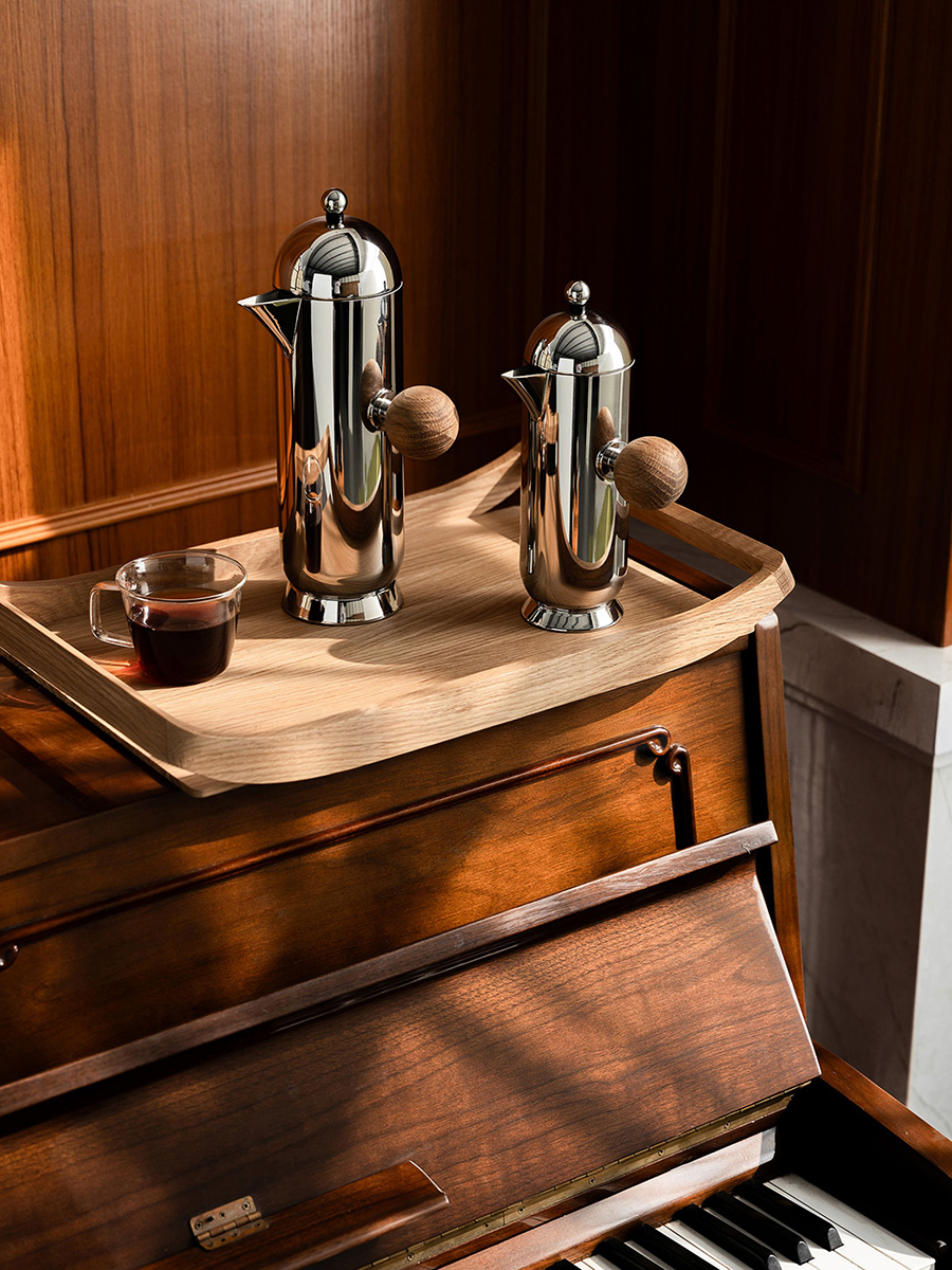 French Press Coffee & Tea - Cafetera europea de prensa francesa de