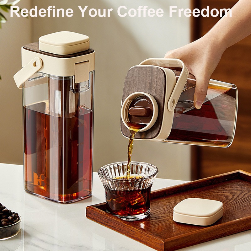 Coffee Tea Brew - Jarra para café frío, a prueba
