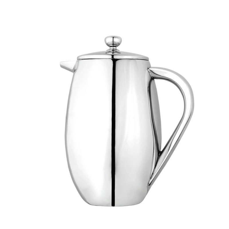 French Press Coffee & Tea - Cafetera de prensa francesa de acero