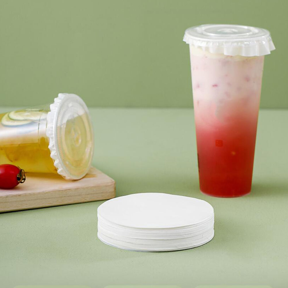 Coffee Tea Drinks - 200 Piezas de Almohadillas de Sellado