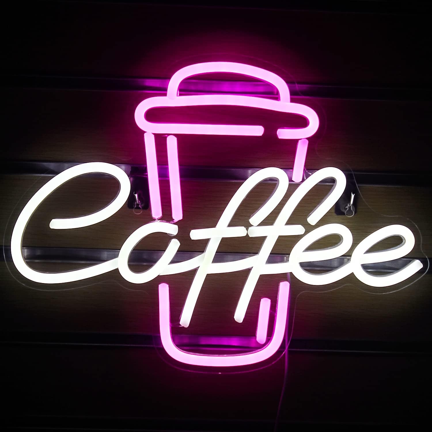 Coffee Tea Neon Sign - Letrero Luminoso LED de Café en
