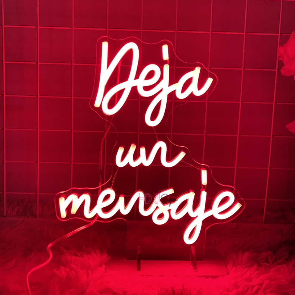 Coffee Tea Neon Sign - Deja un Mensaje-señal Led de neón