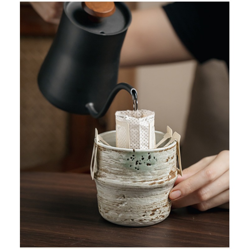 Taza de café de cerámica rugos - Coffee Tea Japan reseña y precio