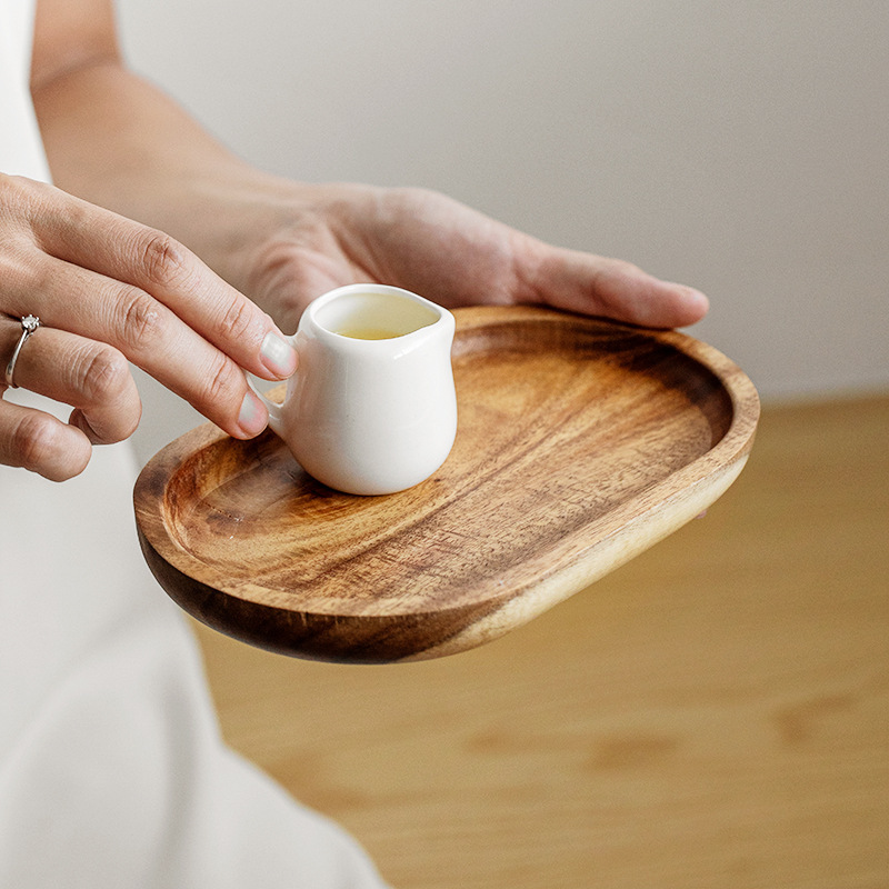 Bandeja de madera de nogal Ins - Coffee Tea Japan reseña y precio