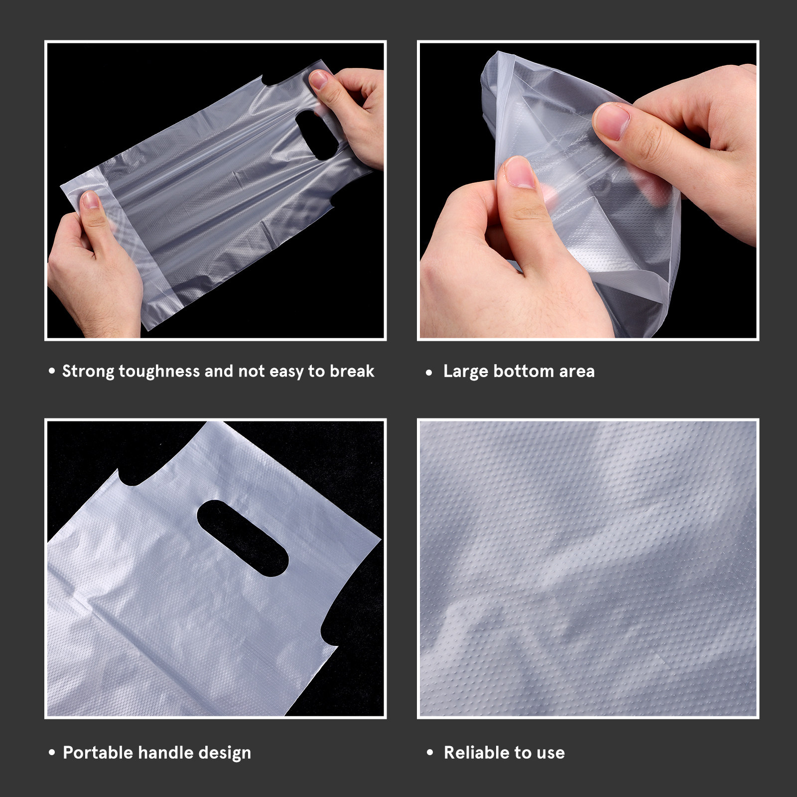 500 Bolsas Versátiles Transpar - Coffee Tea Drinks reseña y precio