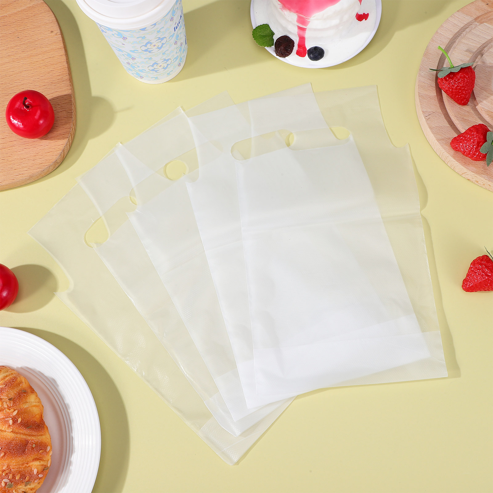 500 Bolsas Versátiles Transpar - Coffee Tea Drinks reseña y precio
