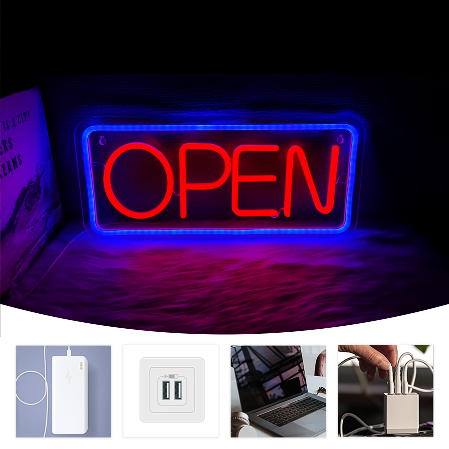 Letrero de neón abierto, lámpa - Coffee Tea Neon Sign reseña y precio