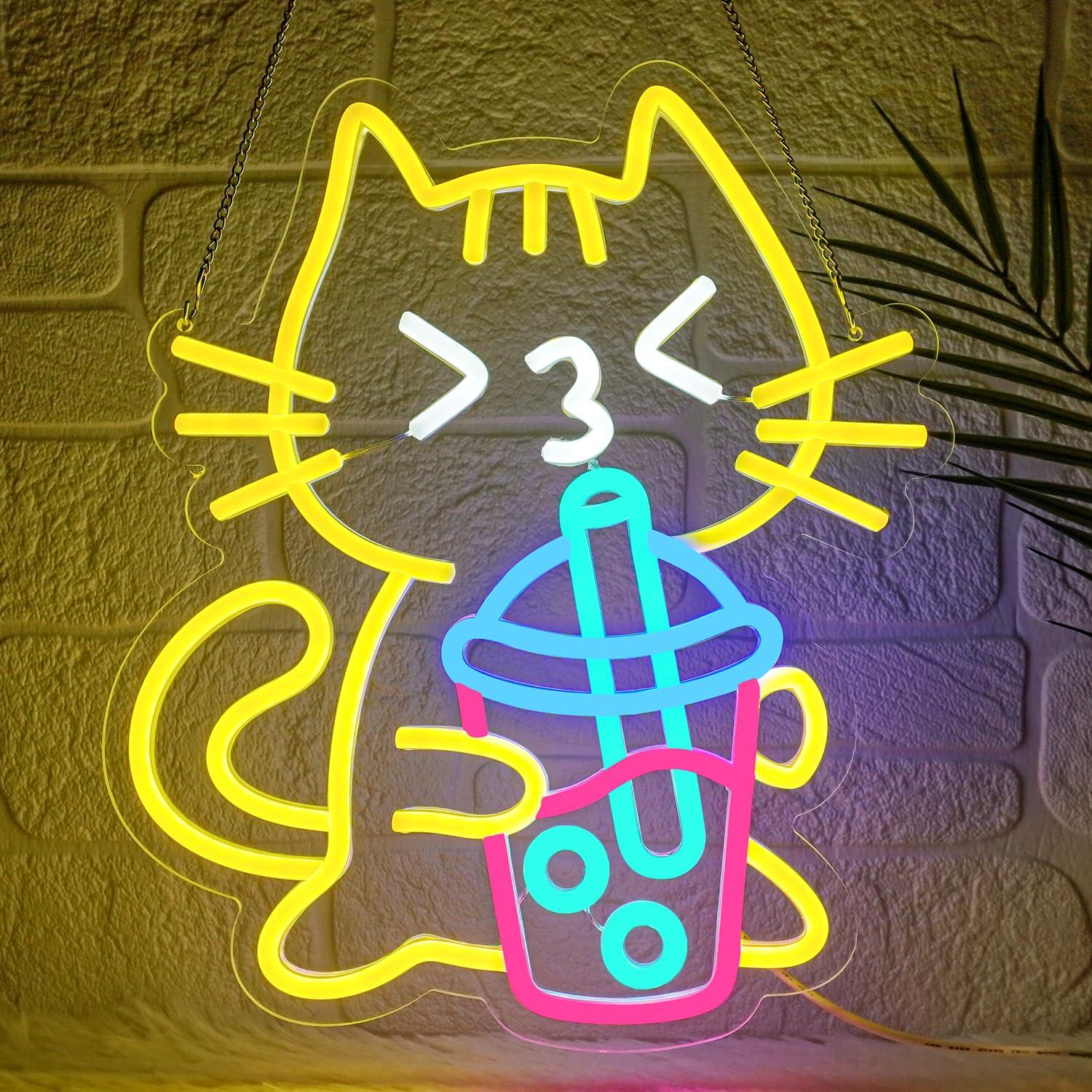 Letrero de Neón con Diseño de  - Coffee Tea Neon Sign reseña y precio