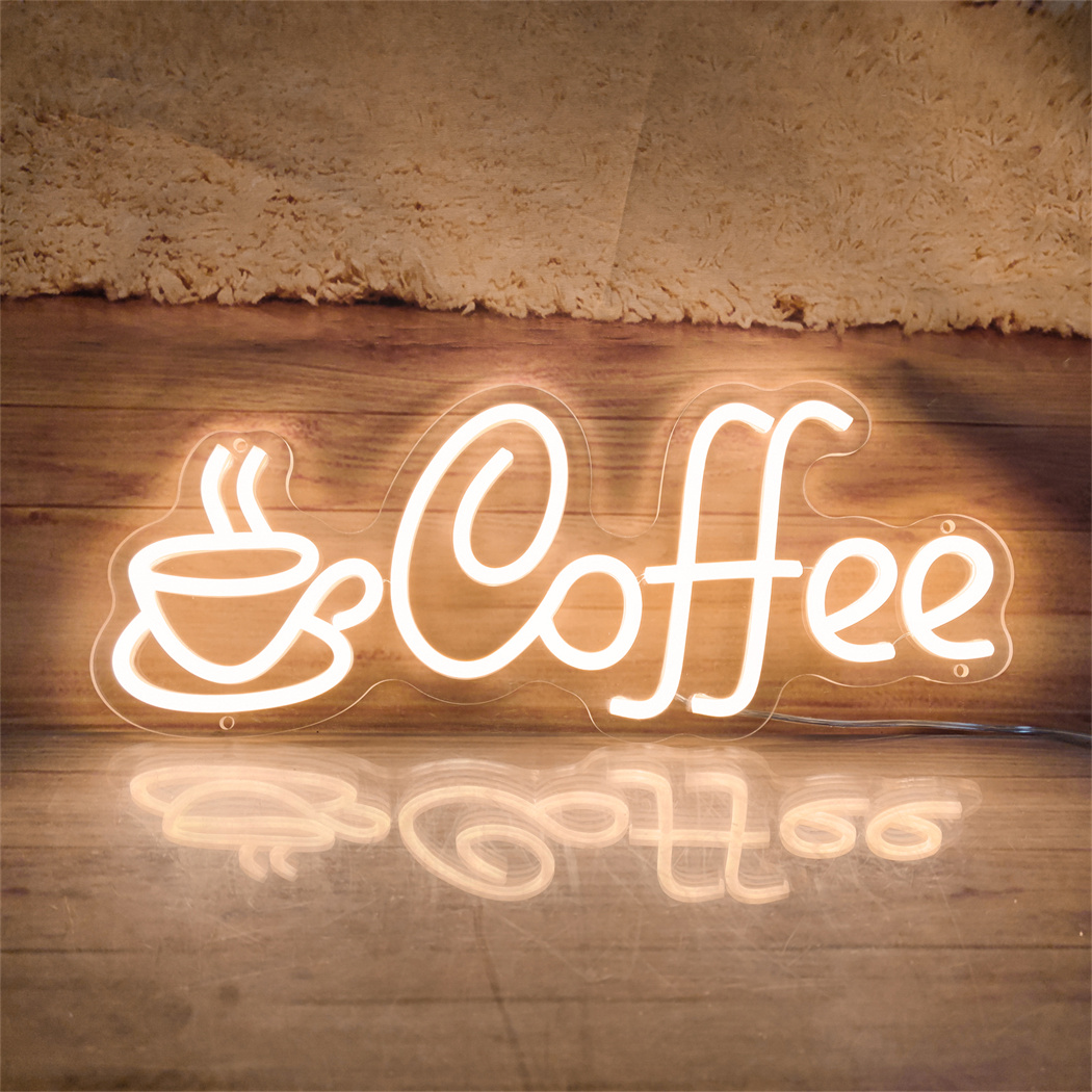 Letrero Luminoso LED de Neón c - Coffee Tea Neon Sign reseña y precio