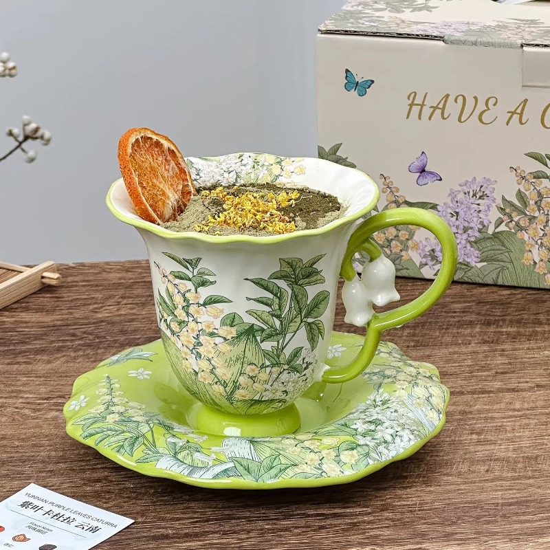 Juego de té de la tarde con di - Coffee Tea Set Up reseña y precio