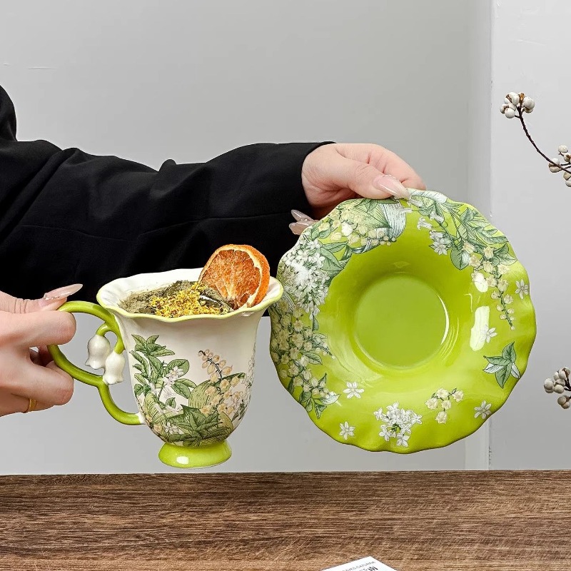 Juego de té de la tarde con di - Coffee Tea Set Up reseña y precio