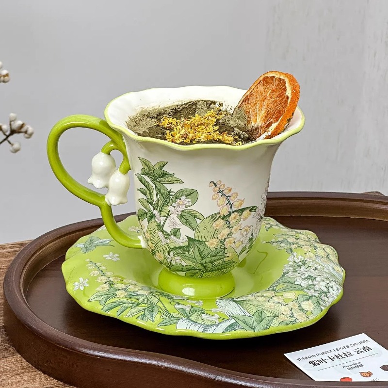 Juego de té de la tarde con di - Coffee Tea Set Up reseña y precio