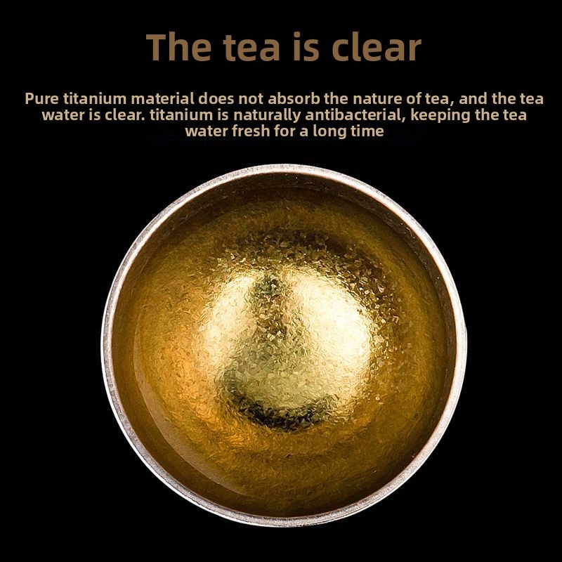 Taza de Té Pequeña de Titanio  - Coffee Tea Set Up reseña y precio