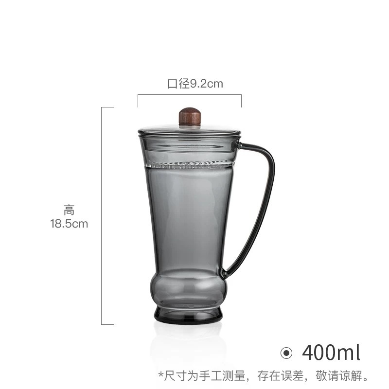 Taza de té de cristal de té ve - Coffee Tea Japan reseña y precio