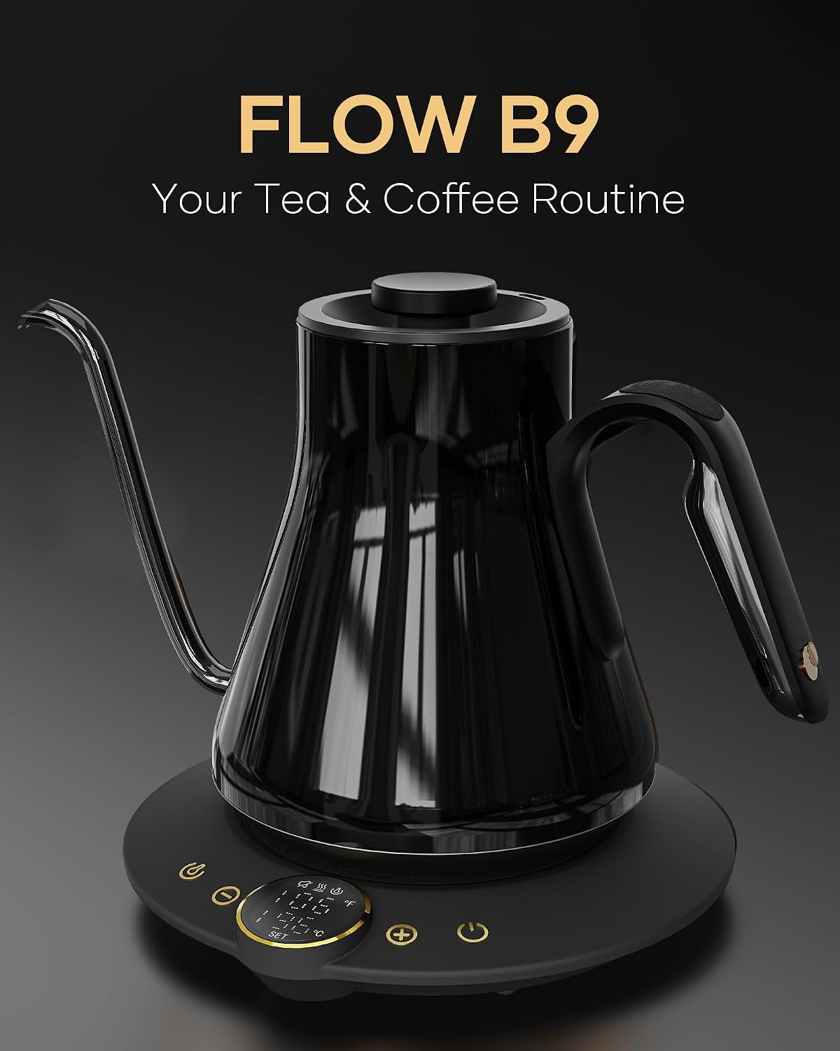 Hervidor eléctrico de cuello d - Coffee Tea Brew reseña y precio