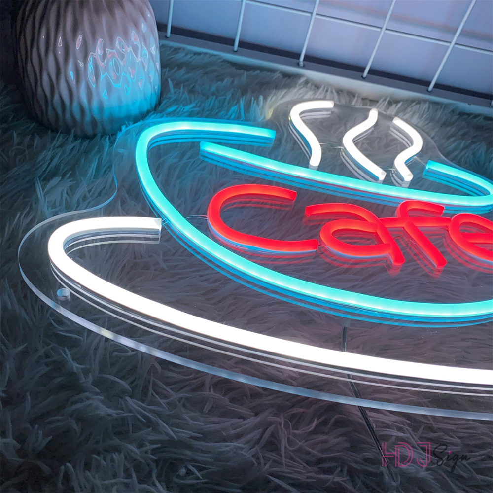 Letrero Led de neón para café, - Coffee Tea Neon Sign reseña y precio