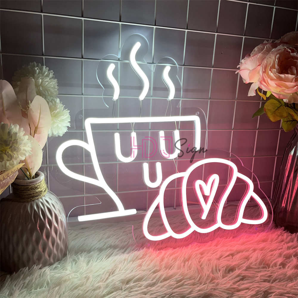 Letrero Led de neón para café, - Coffee Tea Neon Sign reseña y precio
