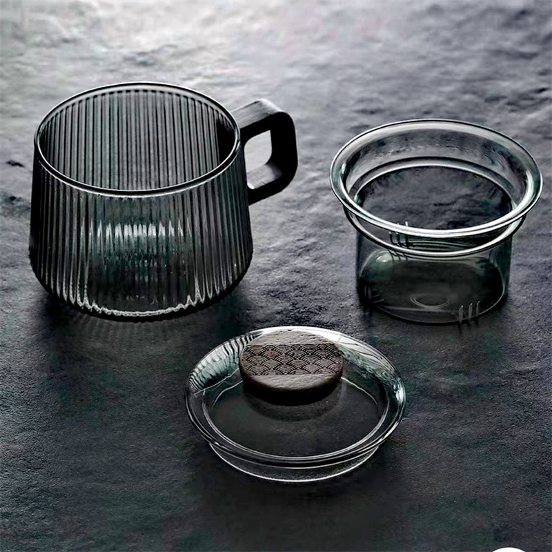Tazas de té de vidrio de boros - Coffee Tea Japan reseña y precio