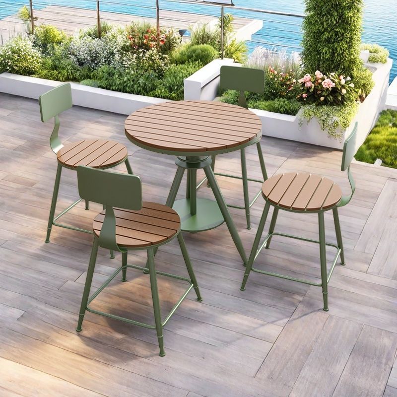 Mesa y sillas de hierro forjad - Coffee Tea For Garden reseña y precio