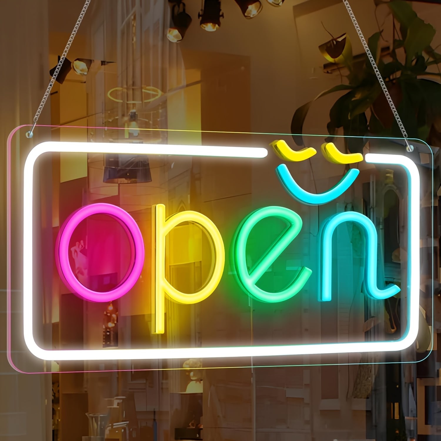 Letrero abierto de neón Led, p - Coffee Tea Neon Sign reseña y precio