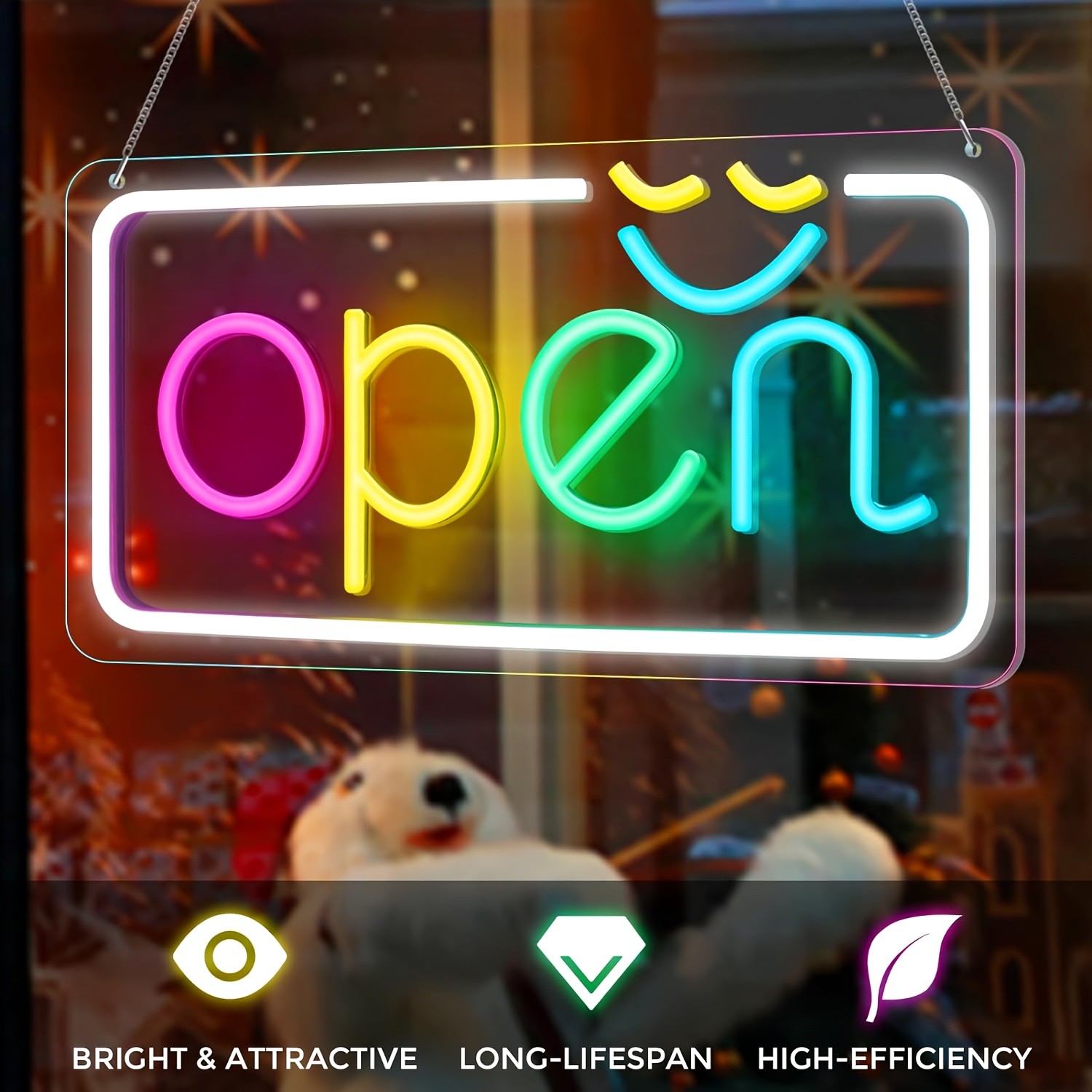 Letrero abierto de neón Led, p - Coffee Tea Neon Sign reseña y precio