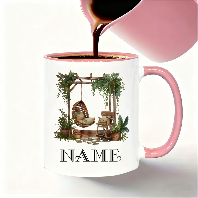 Taza Colgante Personalizada pa - Coffee Tea For Garden reseña y precio