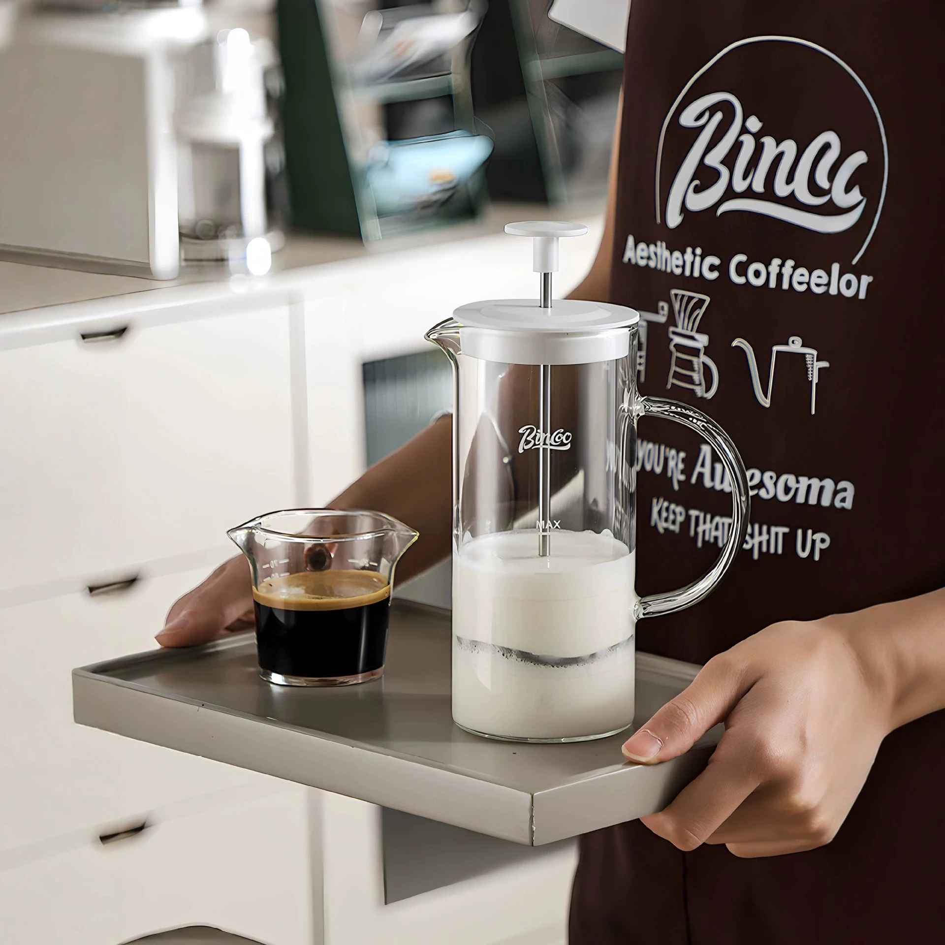 Cafetera Francesa de Vidrio de - French Press Coffee & Tea reseña y precio