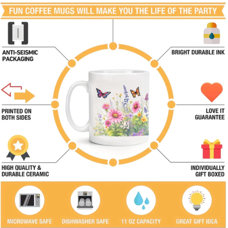 Taza de cerámica de jardín de  - Coffee Tea For Garden reseña y precio