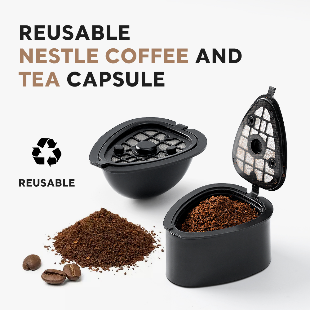 Cápsula de té Nestlé reutiliza - T And Tea Coffee reseña y precio