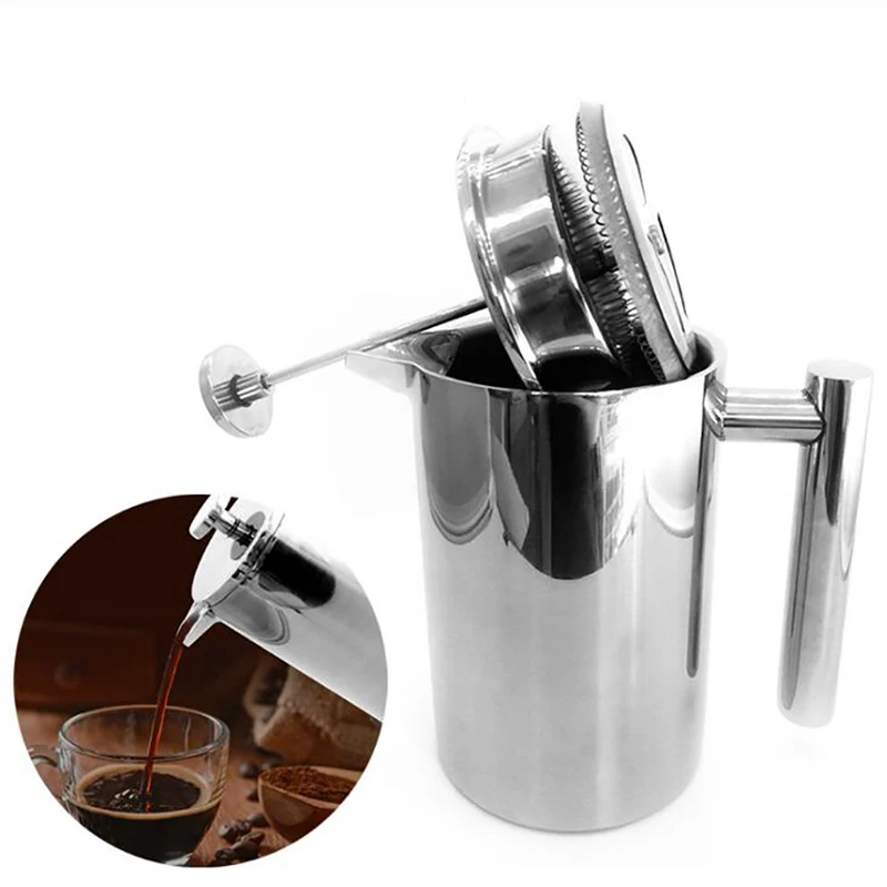 Cafetera Francesa de Doble Par - French Press Coffee & Tea reseña y precio