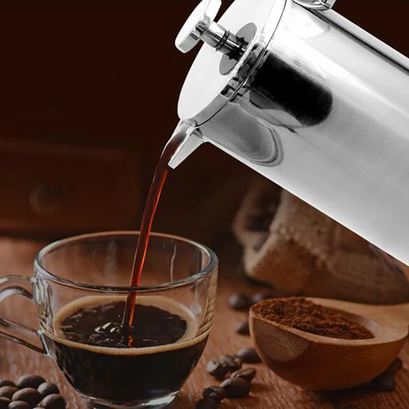 Cafetera Francesa de Doble Par - French Press Coffee & Tea reseña y precio