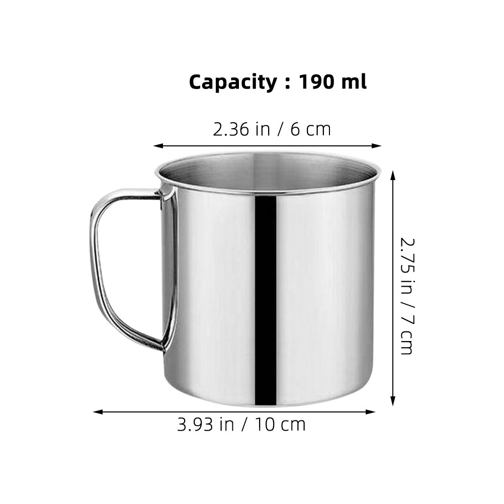 4 piezas de vasos de acero ino - Coffee Tea & Company reseña y precio