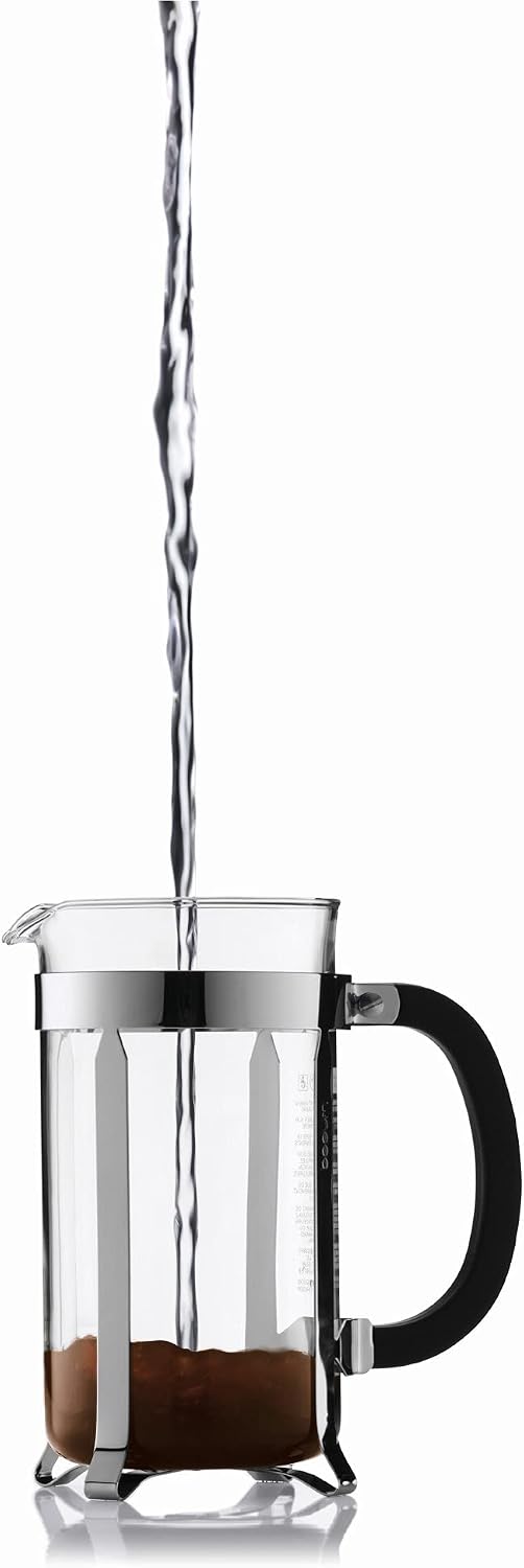 Cafetera de prensa francesa Ch - French Press Coffee & Tea reseña y precio