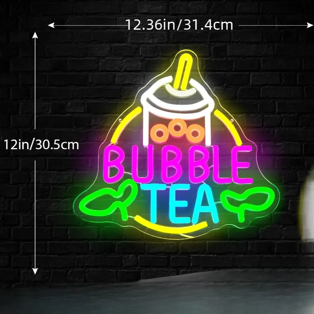 Letrero de Neón de Té de Burbu - Coffee Tea Neon Sign reseña y precio
