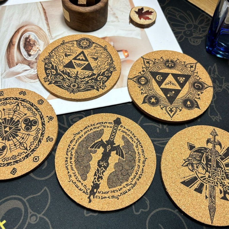 Posavasos Zelda de dibujos ani - Coffee Tea Japan reseña y precio