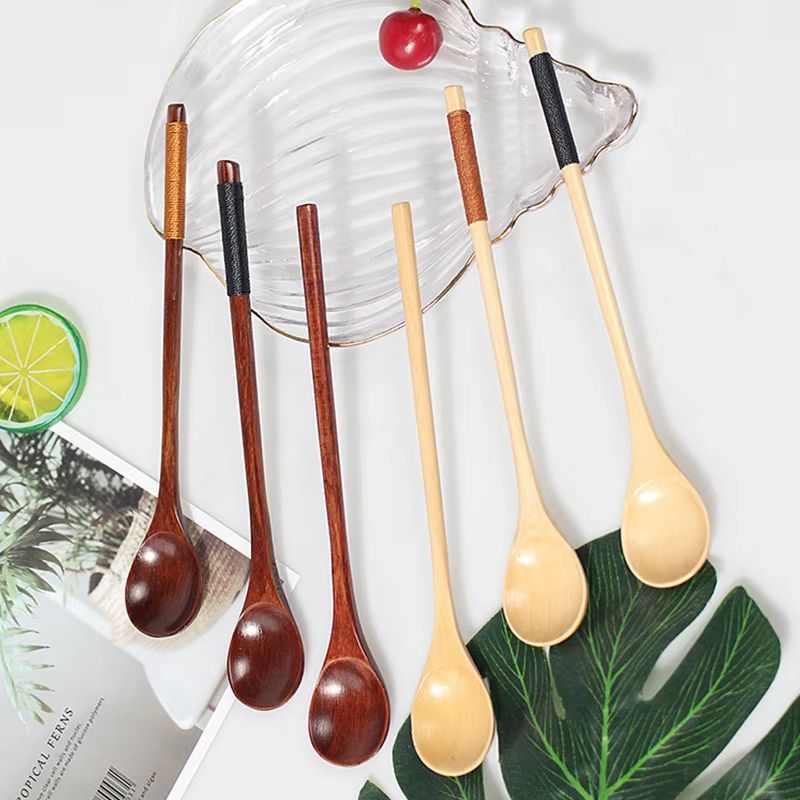 Cucharas de té de madera, cuch - Coffee Tea Japan reseña y precio