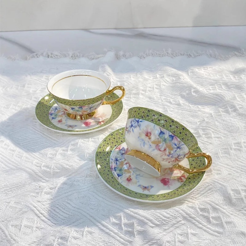 Tazas y Platos de Alta Calidad - Coffee Tea For Garden reseña y precio